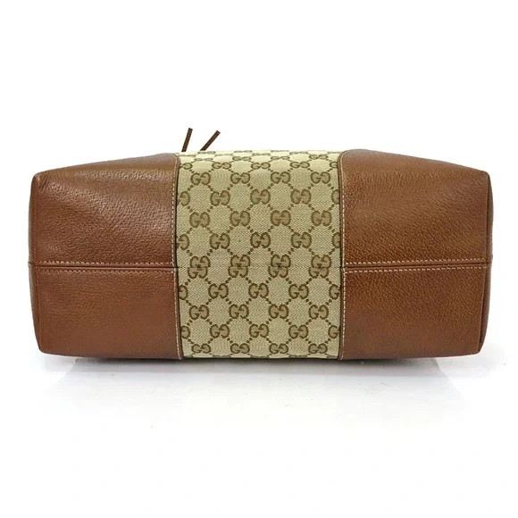 Gucci Beige and Brown Shoulder Bag - Picture 5 of 15
